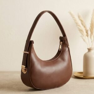 Mocha Luna Shoulder Bag