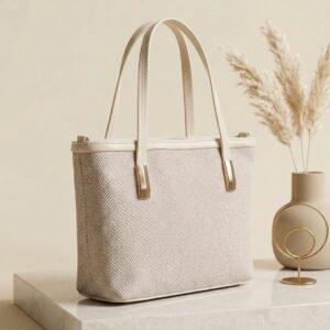 Pearl Weave Tote Bag