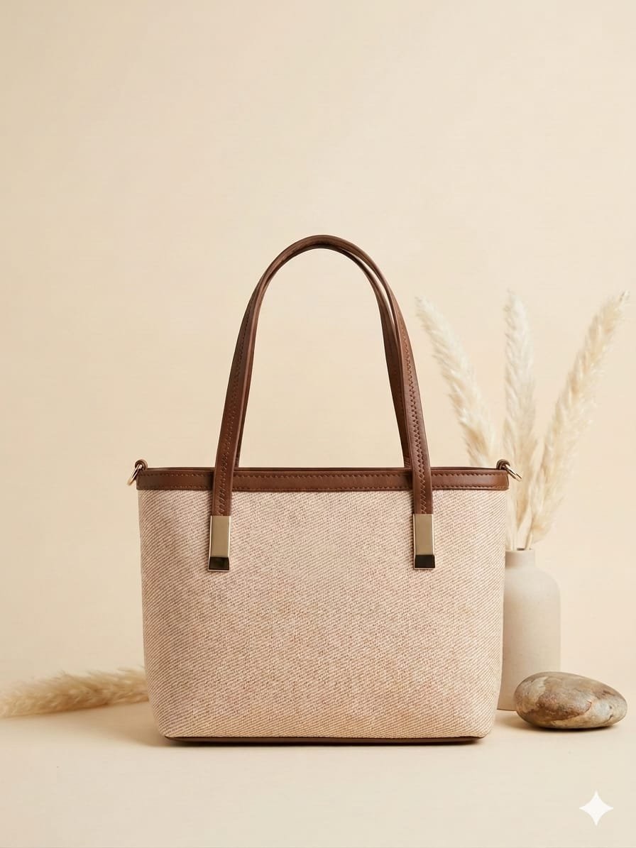 Linen Grace Tote Bag