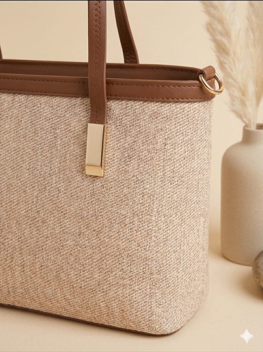 Linen Grace Tote Bag - Image 4