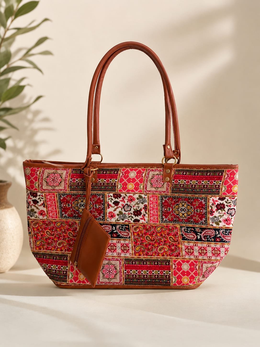Heritage Patchwork Tote - Image 3