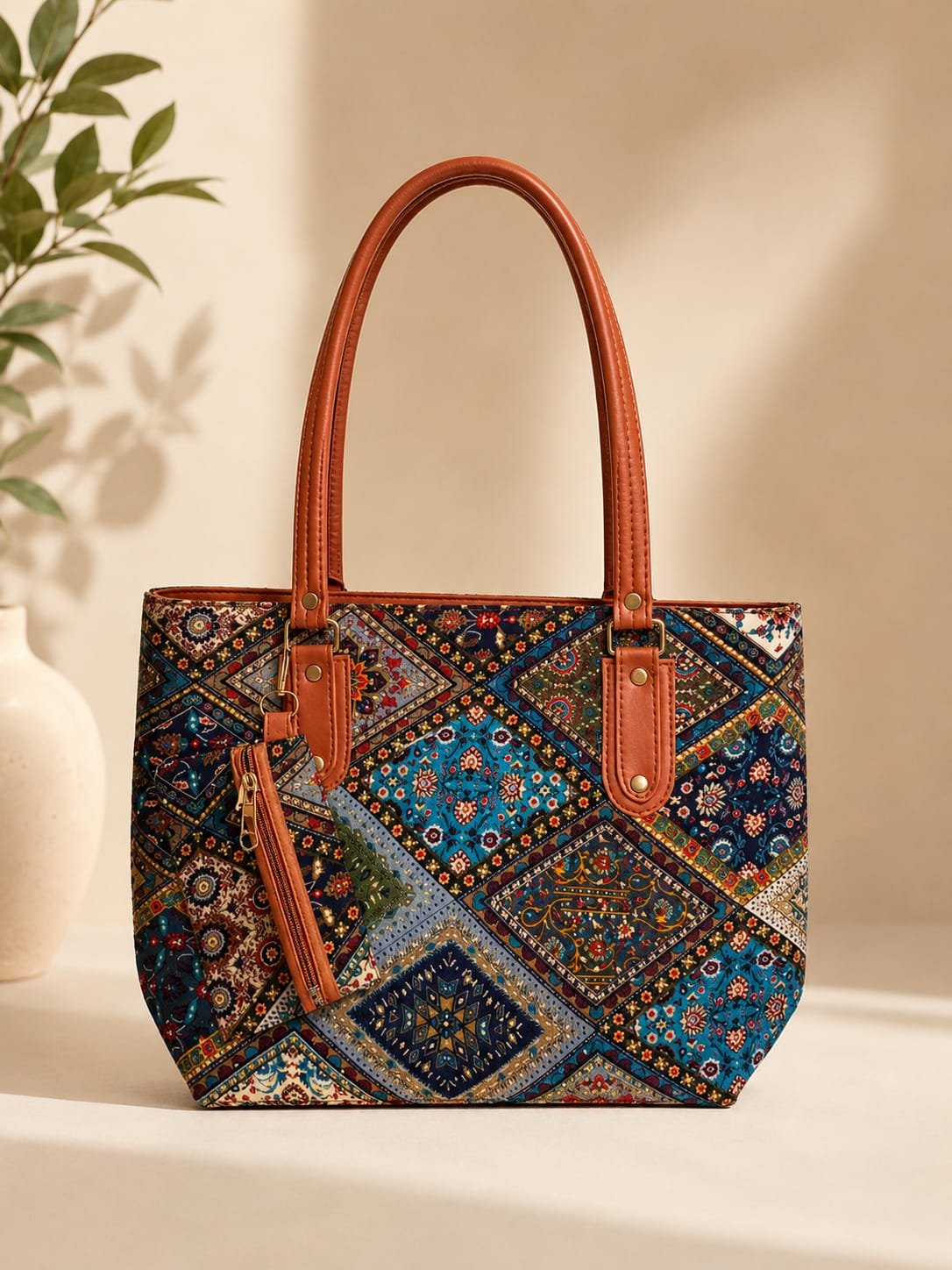 Boho Blue Heritage Tote - Image 2