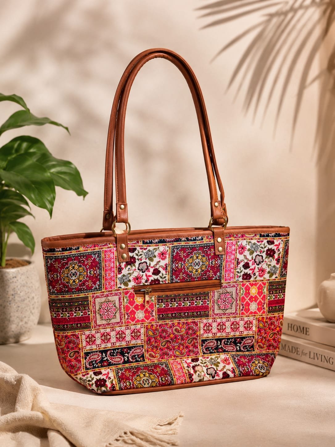 Heritage Patchwork Tote - Image 2