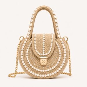PEARL SHELL HANDMADE BAG